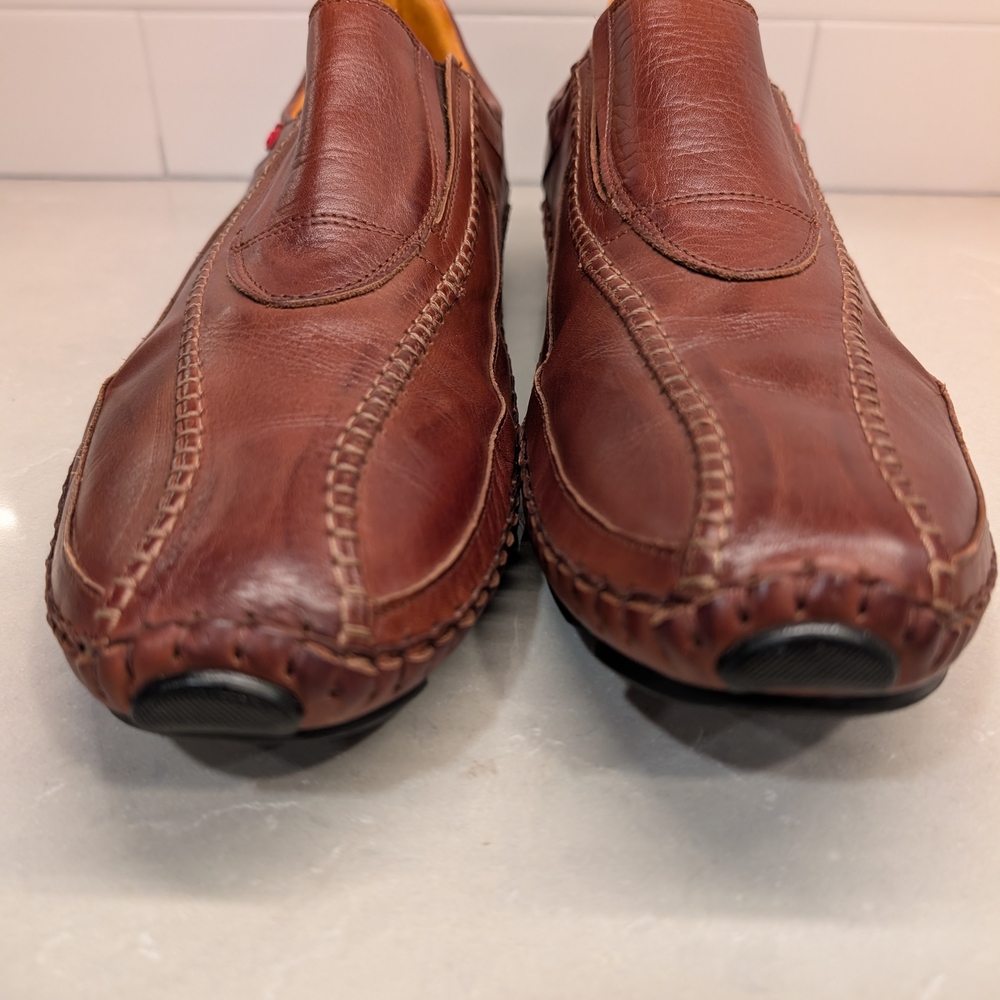 Men's Leather Pikolinos Moccasins with Elastic Closures - Picture 12 of 12